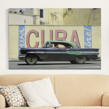 Canvas schilderijen Show me Cuba