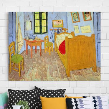 Canvas schilderijen Vincent Van Gogh - Bedroom In Arles