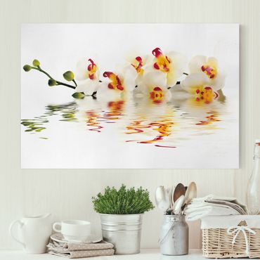 Canvas schilderijen Vivid Orchid Waters