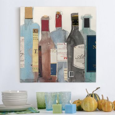 Canvas schilderijen Wine & Spirits II