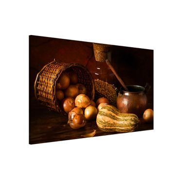 Magneetborden Still Life With Onions
