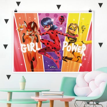 Poster - Miraculous Rainbow Girl Power