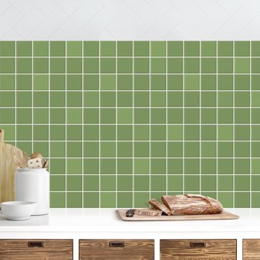 Keukenachterwanden Mosaic Tiles - Green