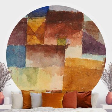 Behangcirkel Paul Klee - In the Wasteland