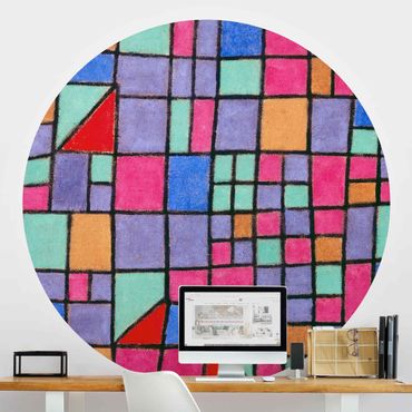 Behangcirkel Paul Klee - Glass Facade