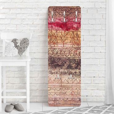Wandkapstokken houten paneel Paul Klee - Young Forest