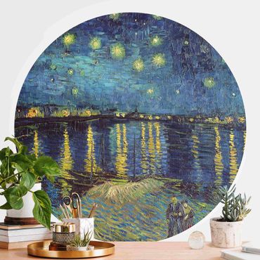 Behangcirkel Vincent Van Gogh - Starry Night Over The Rhone