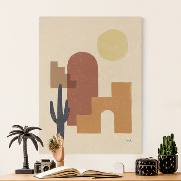 Canvas schilderijen - Desert arches II