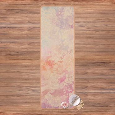 Yogamat kurk Delicate Blossom Dream In Pastel