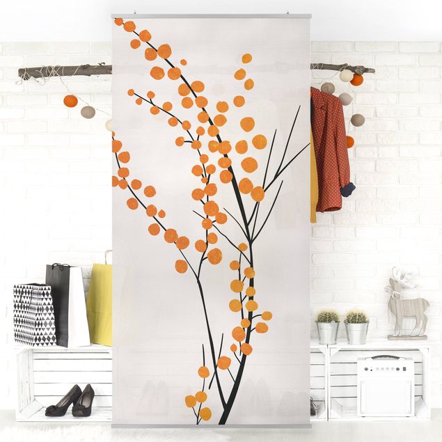 Ruimteverdeler Graphical Plant World - Berries Orange