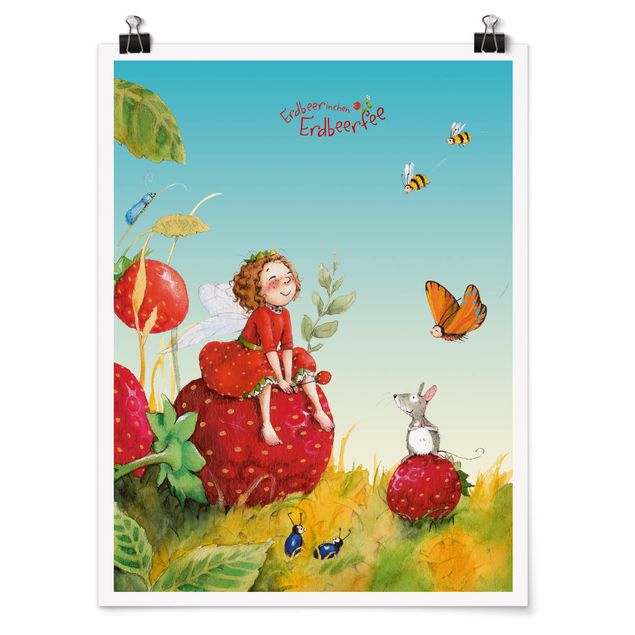 Posters Little Strawberry Strawberry Fairy - Enchanting