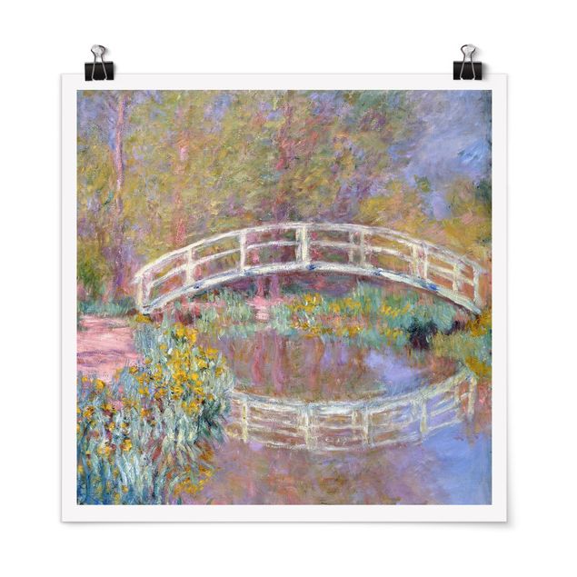 Posters Claude Monet - Bridge Monet's Garden