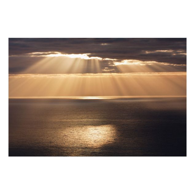 Forex schilderijen Sun Beams Over The Ocean