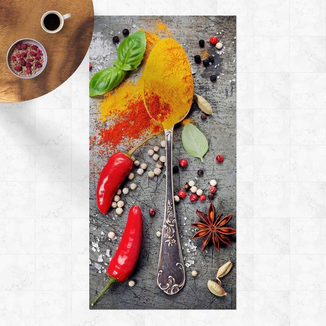 balkon tapijt Spoon With Spices