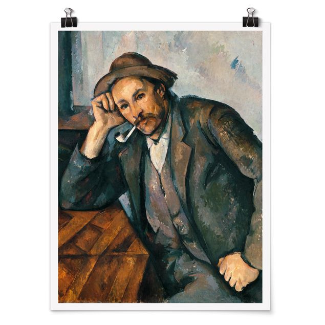 Posters Paul Cézanne - The Pipe Smoker