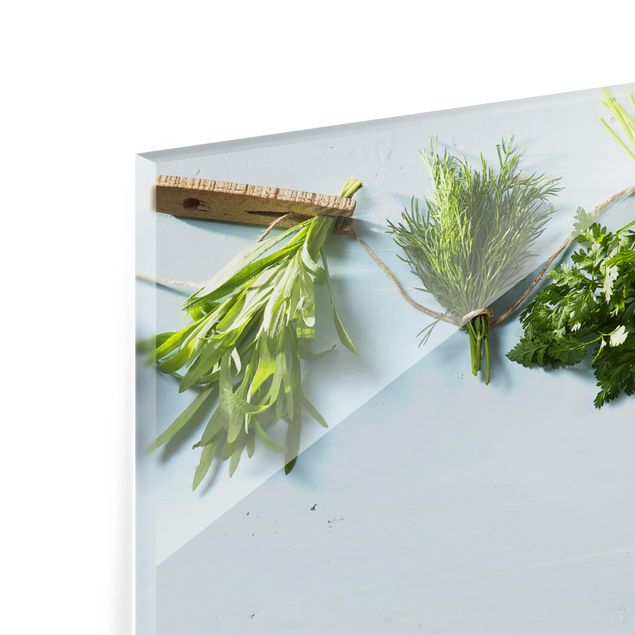 Spatscherm keuken Bundled Herbs