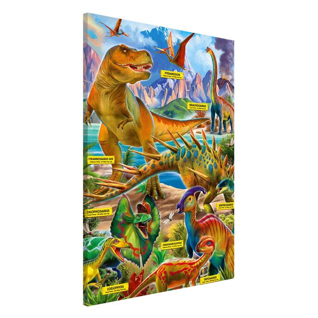 P.D. Moreno Kunstdrucke The Dinosaurs Species