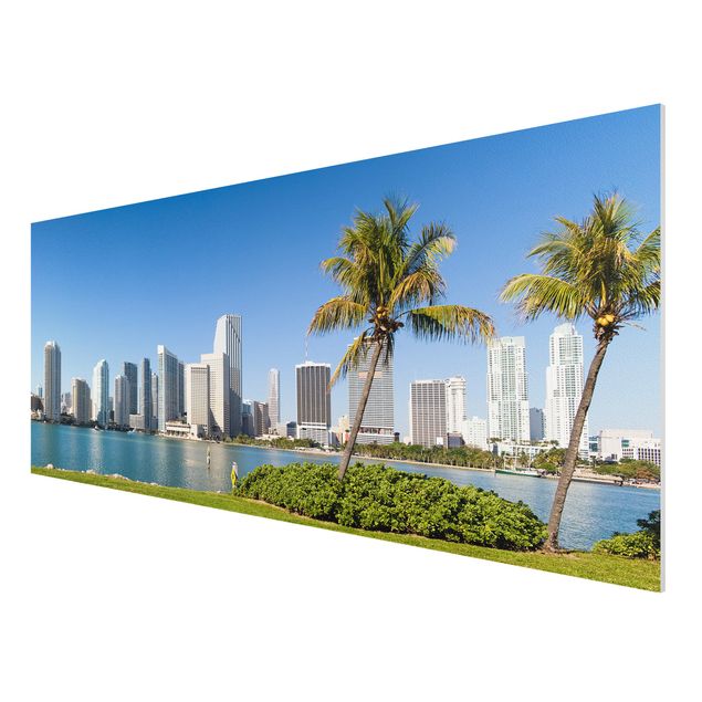Forex schilderijen Miami Beach Skyline