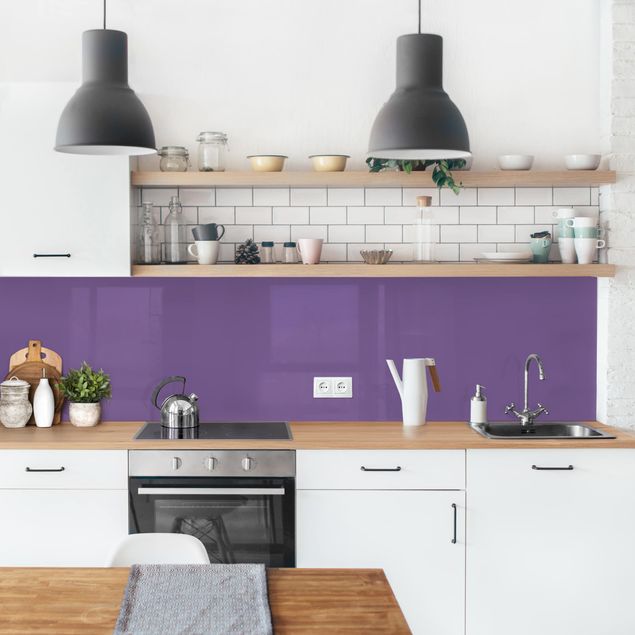 Achterwand voor keuken Lilac