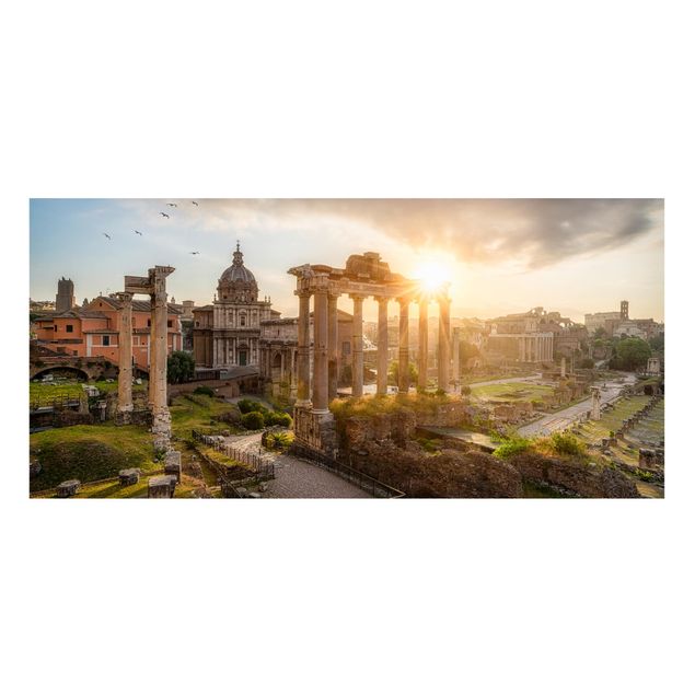 Magneetborden Forum Romanum At Sunrise