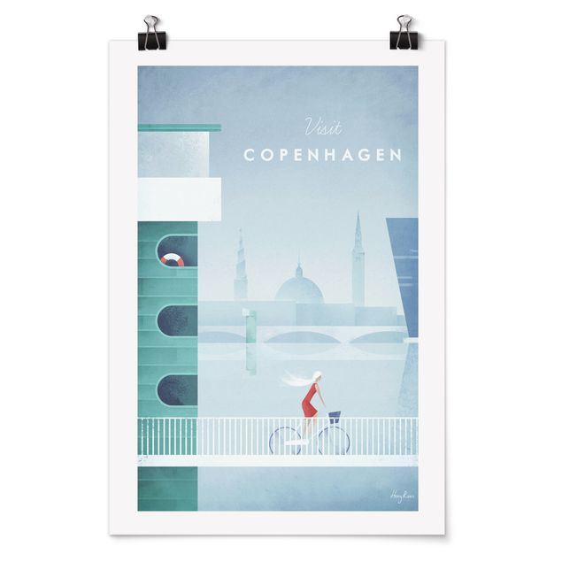 Posters Travel Poster - Copenhagen