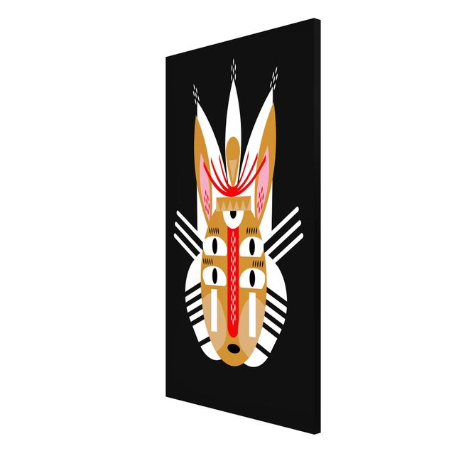 Magneetborden Collage Ethno Mask - Rabbit
