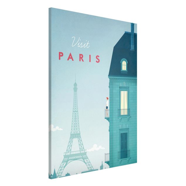 Magneetborden Travel Poster - Paris