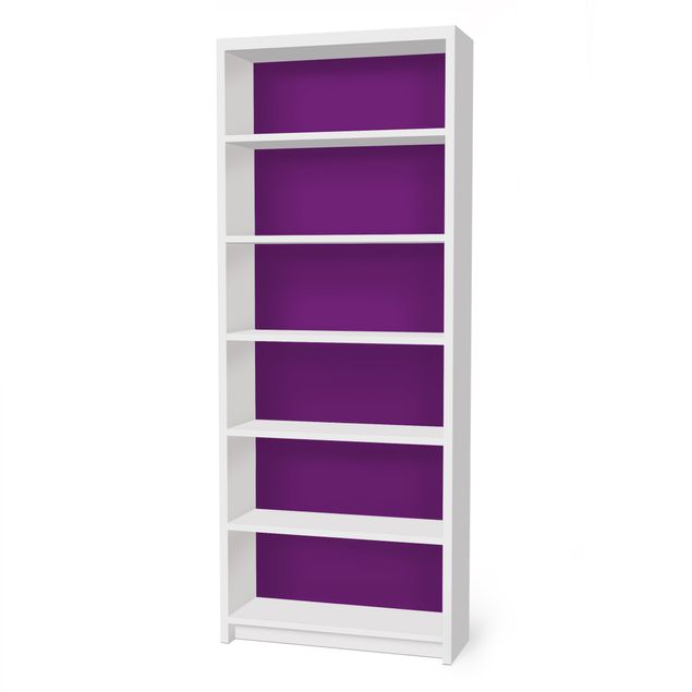 Meubelfolie IKEA Billy Boekenkast Colour Purple