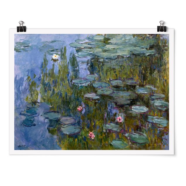 Posters Claude Monet - Water Lilies (Nympheas)