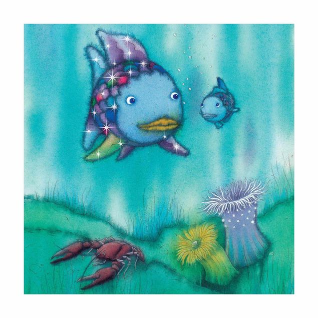Vloerkleed natuur The Rainbow Fish - Two Fish Friends Out And About
