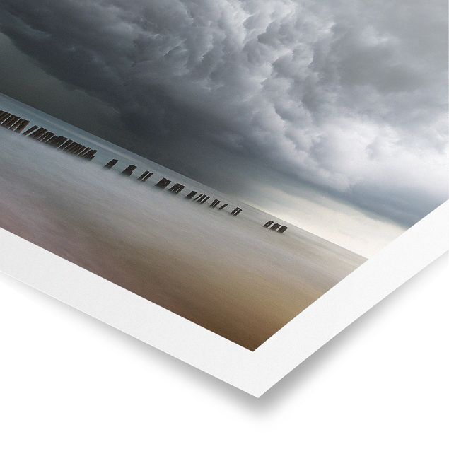 Posters Storm Clouds Over The Baltic Sea