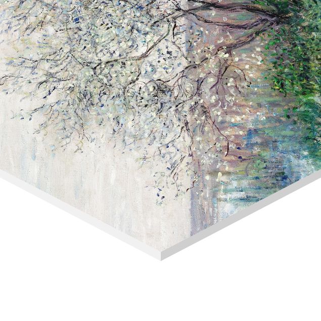 Hexagons Forex schilderijen Claude Monet - Spring in Vétheuil