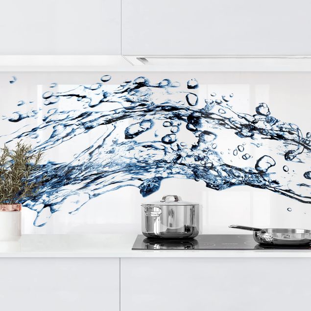 Achterwand voor keuken patroon Water Splash