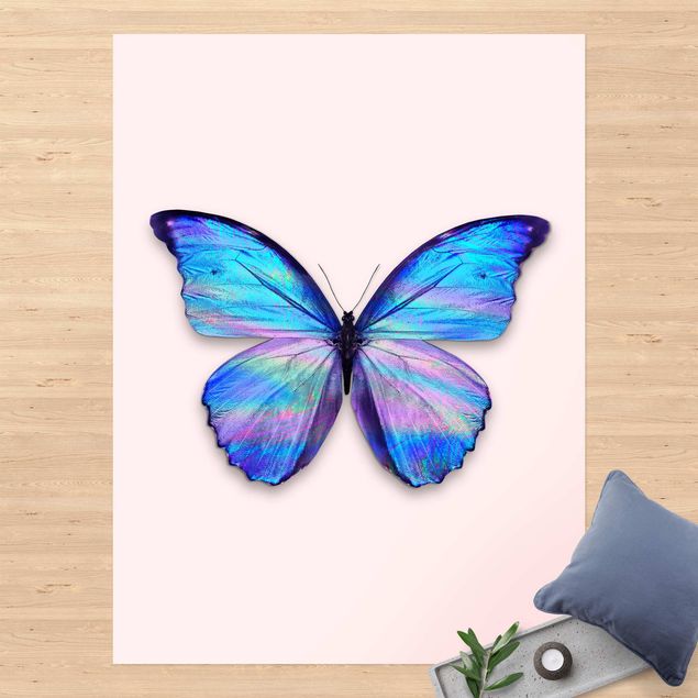 balkon tapijt Holographic Butterfly