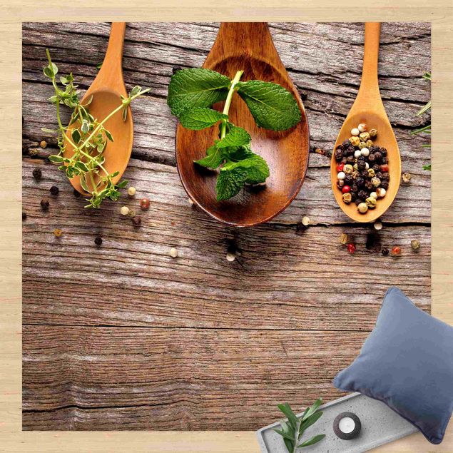 Vloerkleed modern Herbs And Spices