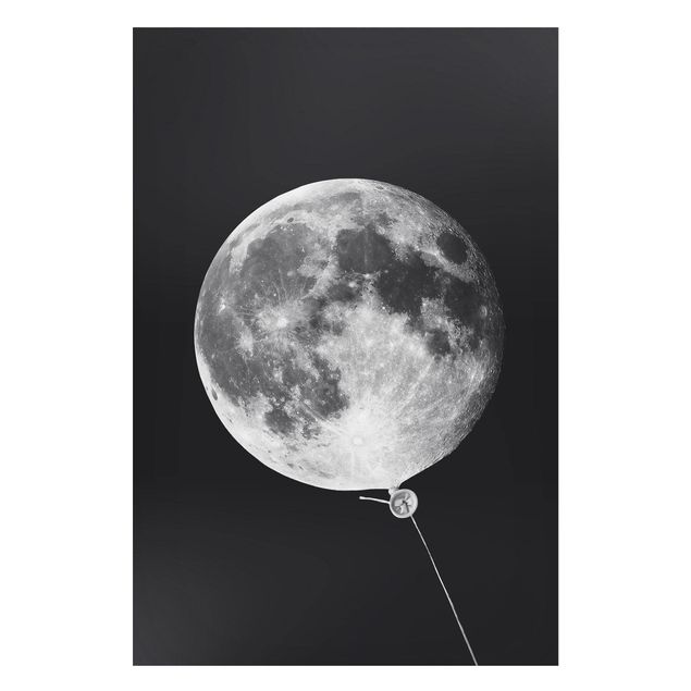 Magneetborden Balloon With Moon