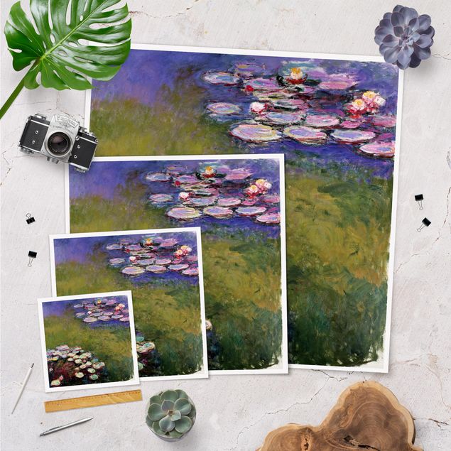 Posters Claude Monet - Water Lilies