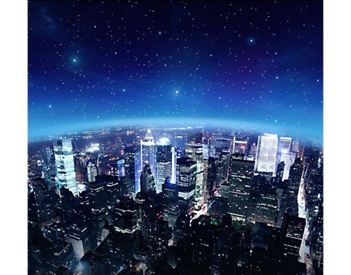 Tegelstickers Illuminated New York