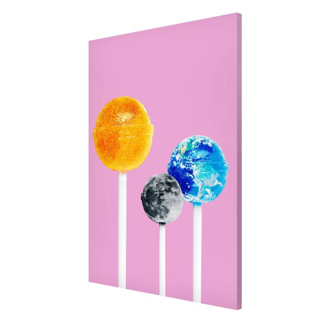 Magneetborden Lollipops With Planets