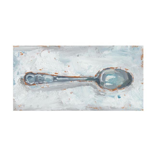 Vloerkleed eetkamer Impressionistic Cutlery - Spoon