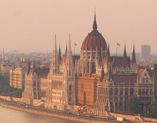 Tegelstickers Budapest Skyline