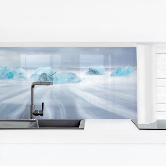 Achterwand voor keuken Frozen Landscape
