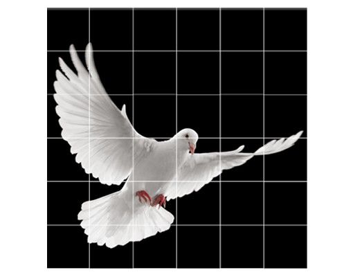 Tegelstickers Dove Of Peace