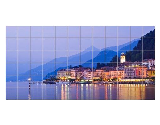 Tegelstickers Bellagio On Lake Como