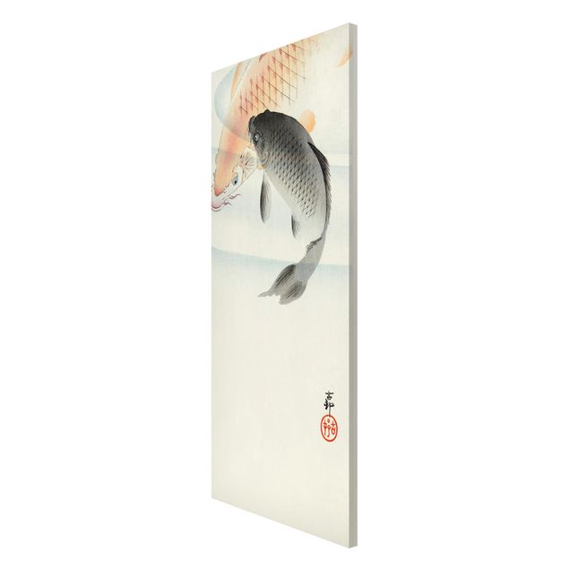 Magneetborden Vintage Illustration Asian Fish L