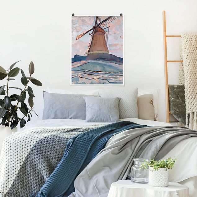 Posters Piet Mondrian - Windmill