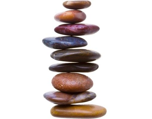 Raamstickers Stones In Balance