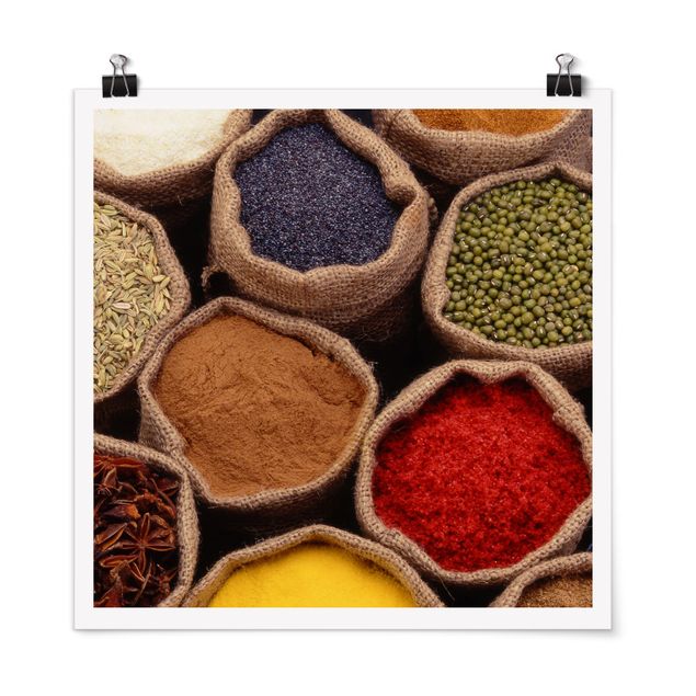 Posters Colourful Spices