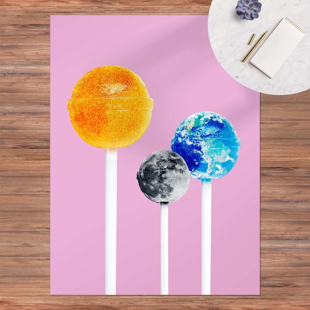 moderne vloerkleden Lollipops With Planets