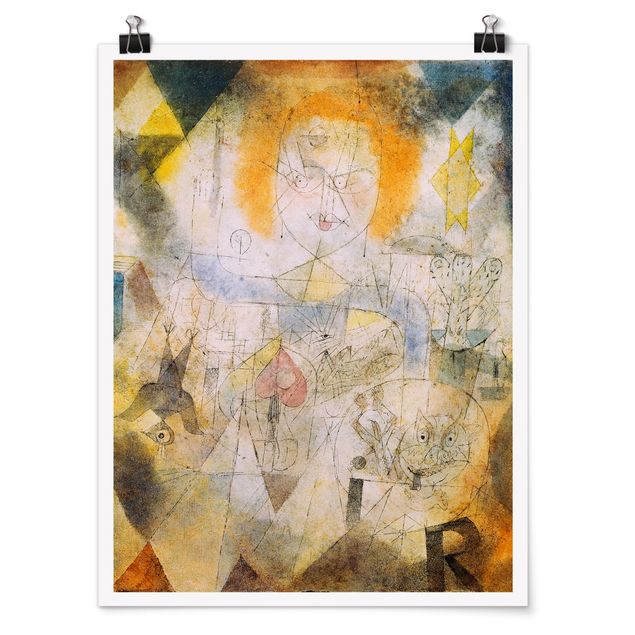 Posters Paul Klee - Irma Rossa